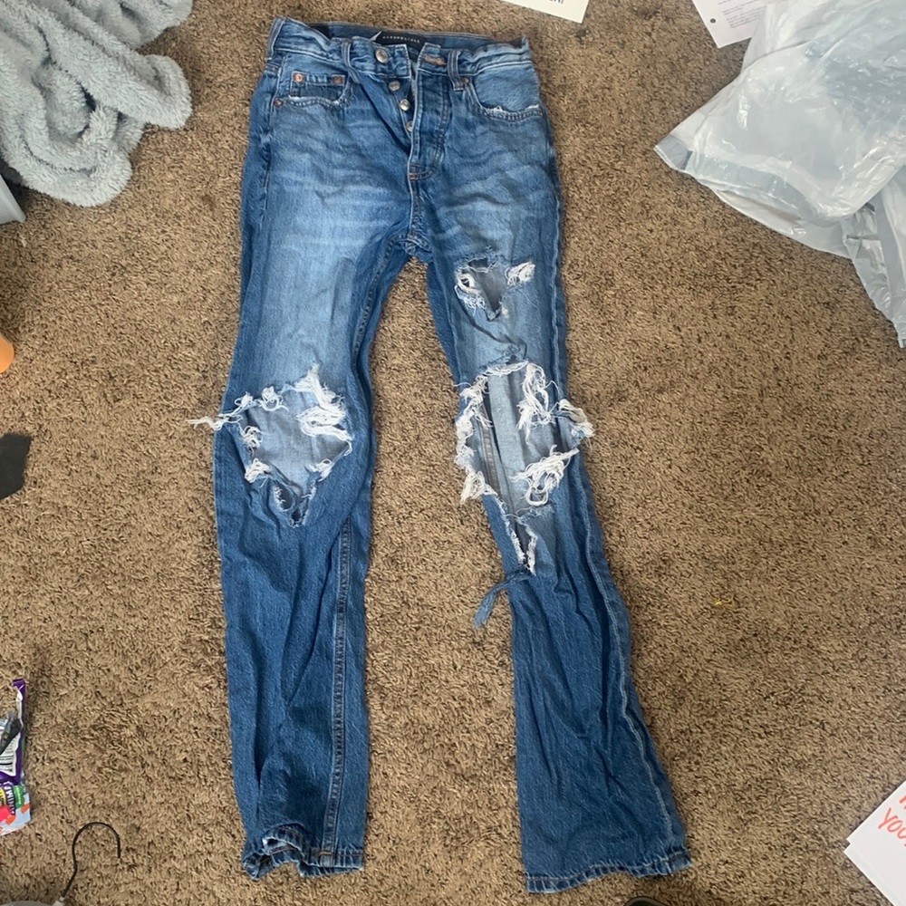 aero ripped jeans